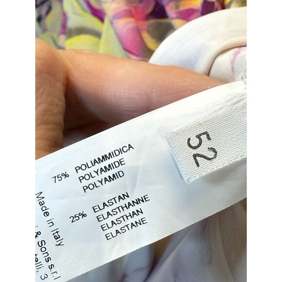 Chiara Boni Women's Size 16 Fleur D'amor Deep Shohreh Button Front Shirt NWT - Picture 7 of 9